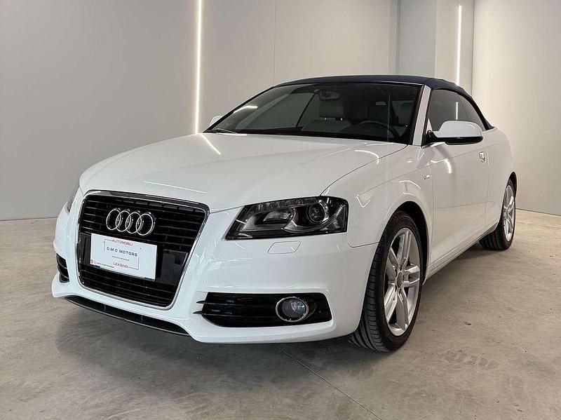 Bianco Usata 2012 Audi A3 Cabriolet S-Line Cabrio | 15.900 € - Immagine 1/4