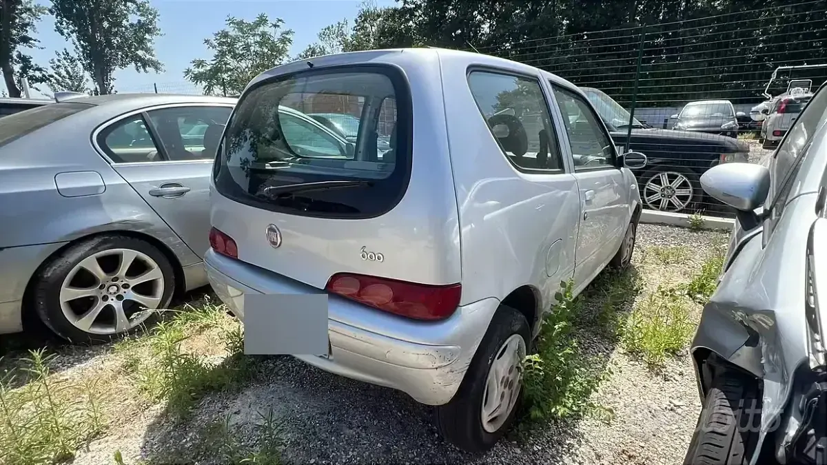 Usata Fiat 600 54 CV (39 kW) 2008 Grigio Utilitaria