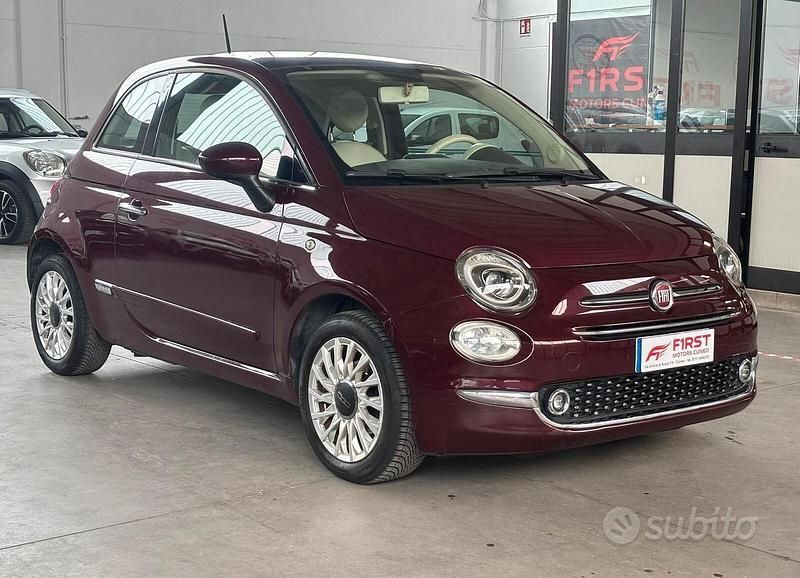 Usata Fiat 500 Riva 69 CV (50 kW) 2017 Viola Utilitaria