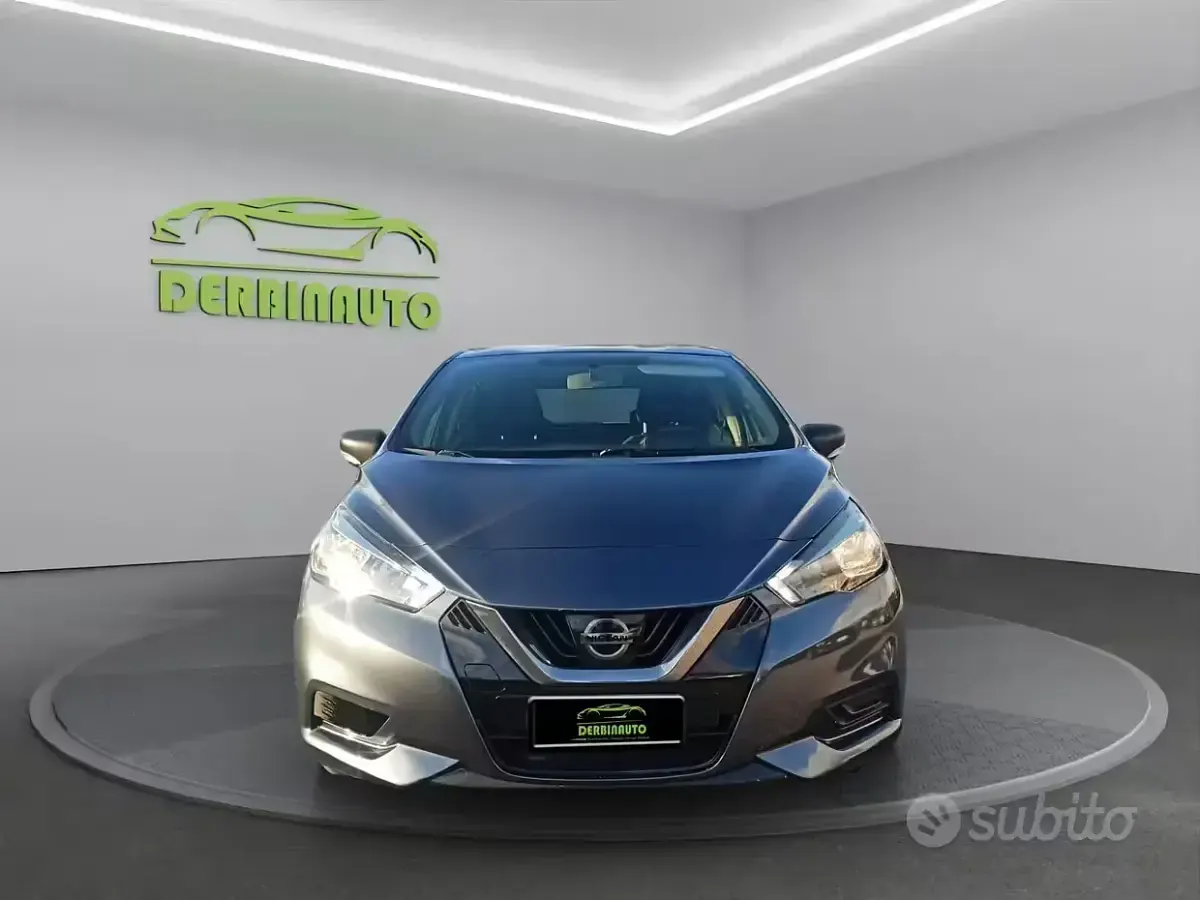 Usata Nissan Micra Acenta 75 CV (55 kW) 2020 Grigio Utilitaria