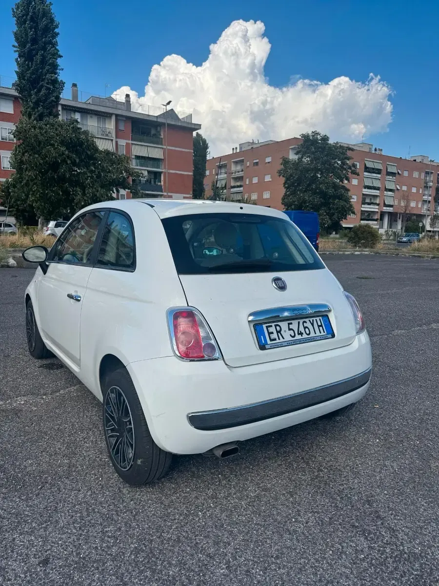 Usata Fiat 500 Lounge 69 CV (50 kW) 2013 Bianco Berlina