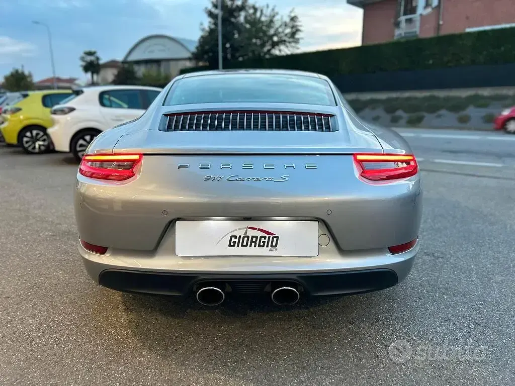 Usata Porsche 911 Carrera S 420 CV (308 kW) 2015 Argento Coupé