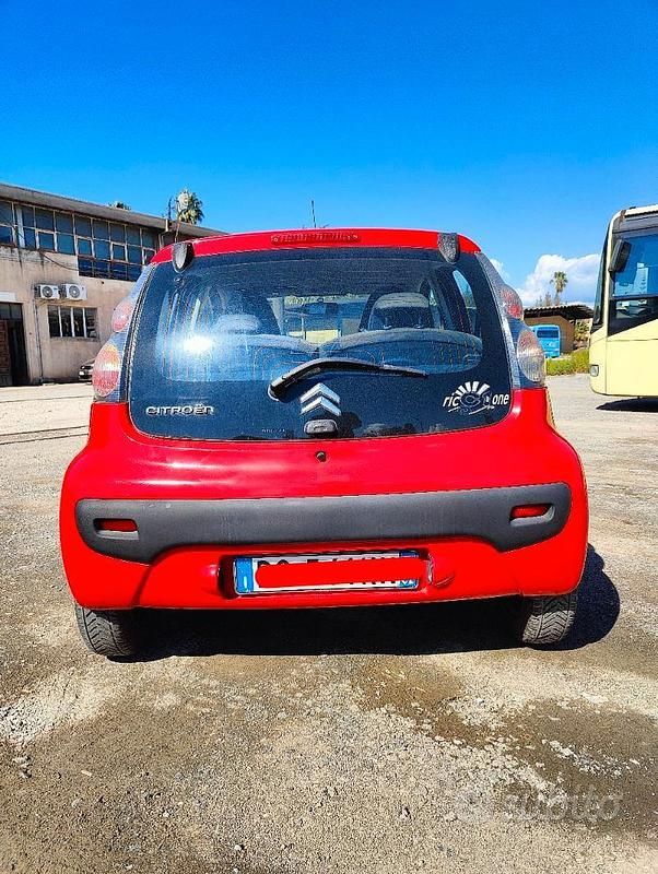 Usata Citroën C1 68 CV (50 kW) 2006 Rosso Utilitaria