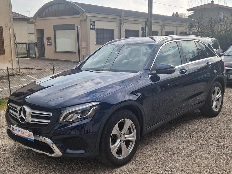 Usata Mercedes GLC220 Exclusive 170 CV (125 kW) 2016 Blu/azzurro SUV