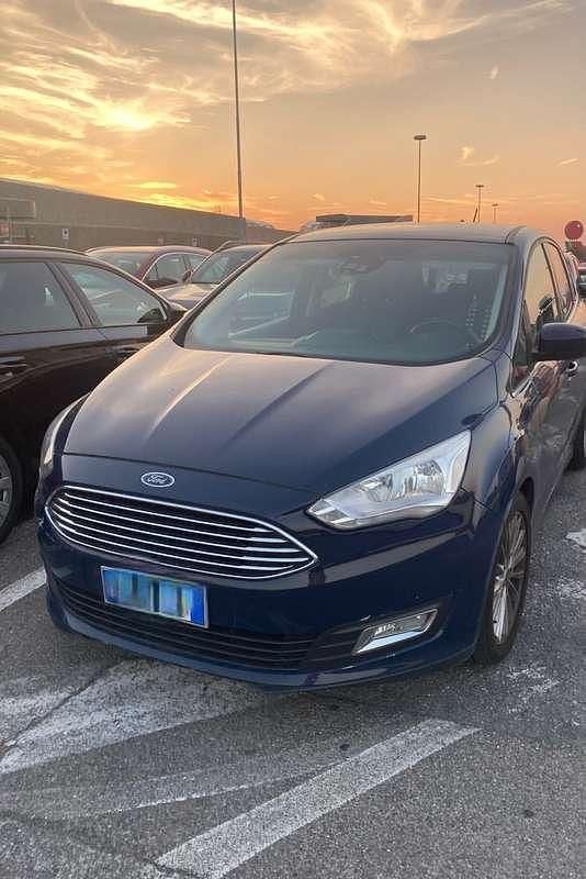Blu/azzurro Usata 2018 Ford C-MAX Titanium S Monovolume | 7500 € (Super prezzo) - Immagine 1/1