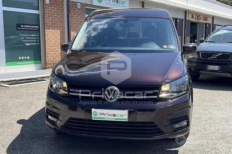 Usata VW Caddy 110 CV (80 kW) 2016 Viola/lilla Monovolume