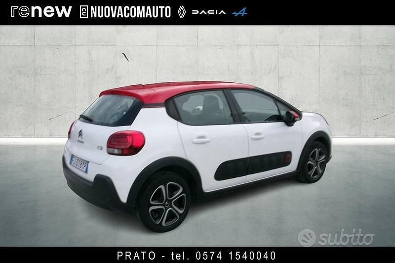 Usata Citroën C3 PureTech 82 CV (60 kW) 2017 Bianco Berlina