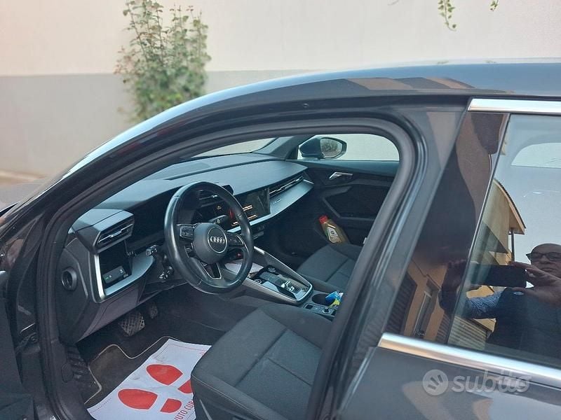 Usata Audi A3 150 CV (110 kW) 2021 Nero Berlina