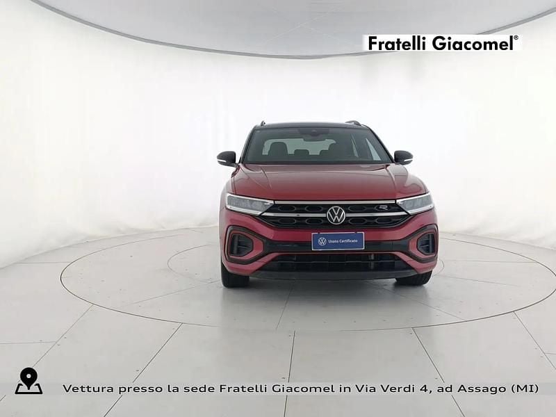 Usata VW T-Roc R-line 116 CV (85 kW) 2023 Kings red metallizzato nero SUV