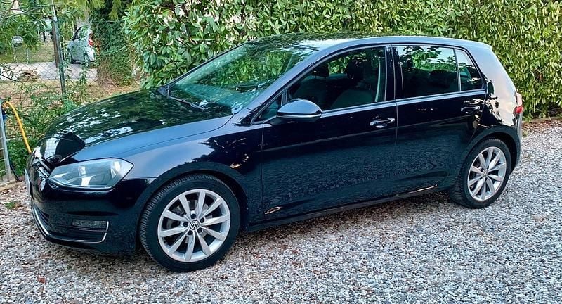 Usata VW Golf VII 122 CV (89 kW) 2013 Nero Berlina