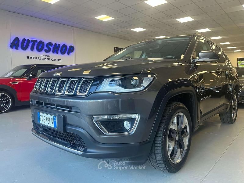 Grigio Usata 2019 Jeep Compass Limited SUV | 20.990 € (Buon prezzo) - Immagine 1/4