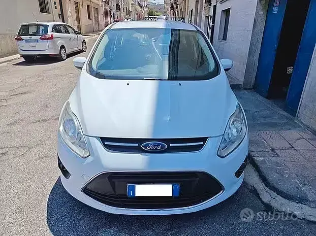 Usata Ford C-MAX 115 CV (84 kW) 2014 Bianco Monovolume