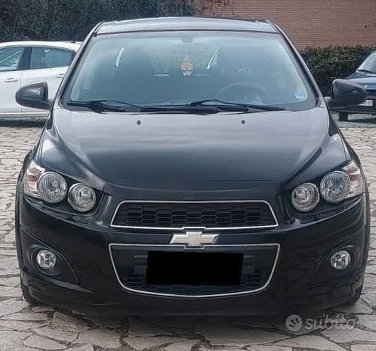 Usata Chevrolet Aveo LT 86 CV (63 kW) 2012 Nero Berlina