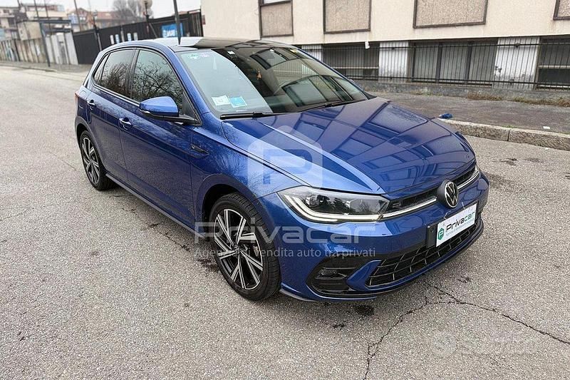 Usado VW Polo R-line 95 HP (69 kW) 2021 Azul Citadino