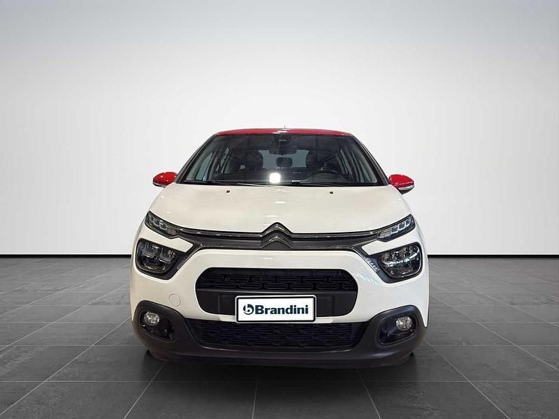 Usata Citroën C3 Feel 83 CV (61 kW) 2022 Bianco tetto rosso Utilitaria