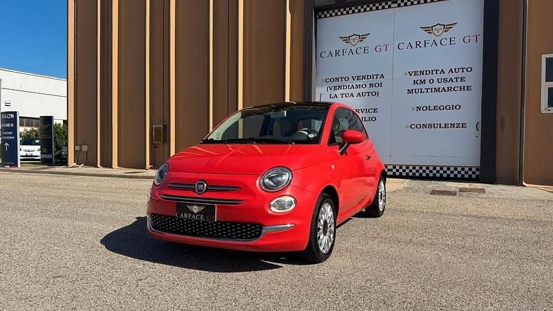 Usata Fiat 500 Lounge 95 CV (69 kW) 2017 Rosso Berlina