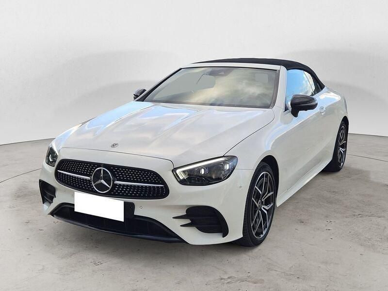 Usata Mercedes E220 Premium Plus 194 CV (142 kW) 2021 Bianco Cabrio