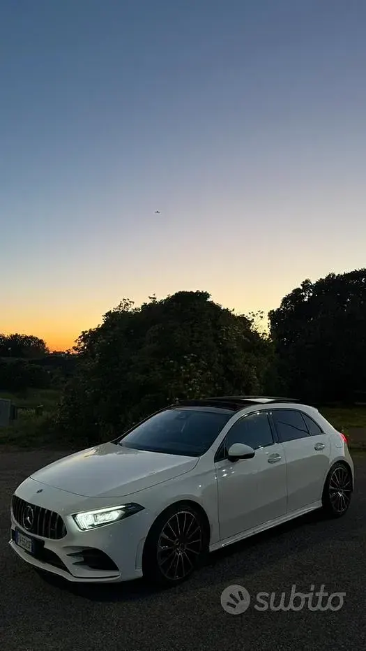 Usata Mercedes A250 224 CV (164 kW) 2019 Bianco Monovolume