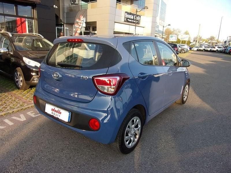 Usata Hyundai i10 Comfort 67 CV (49 kW) 2017 Blu Utilitaria