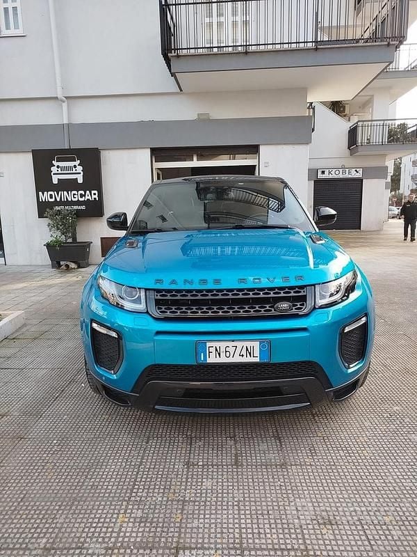 Usata Land Rover Range Rover evoque Landmark 180 CV (132 kW) 2018 Blu SUV
