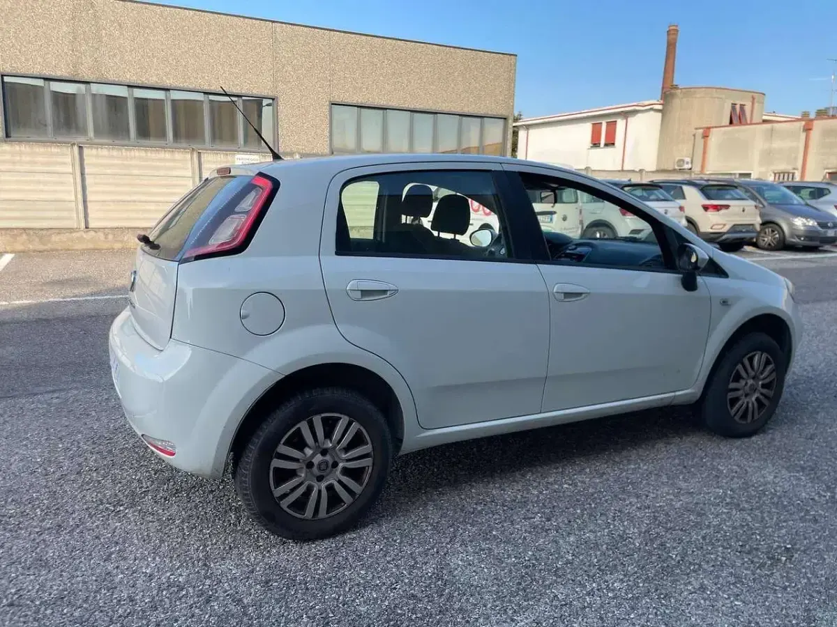 Usata Fiat Punto Lounge 69 CV (50 kW) 2015 Bianco Utilitaria