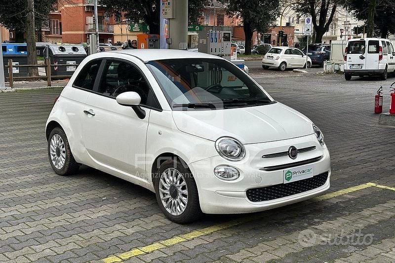 Usata Fiat 500 Lounge 70 CV (51 kW) 2020 Bianco Utilitaria