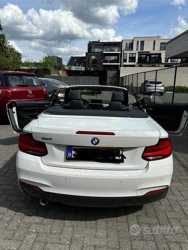 Usata BMW 218 M Sport 2020 Bianco Cabrio