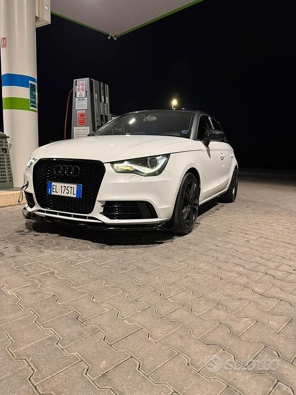 Usata Audi A1 145 CV (106 kW) 2012 Bianco Utilitaria