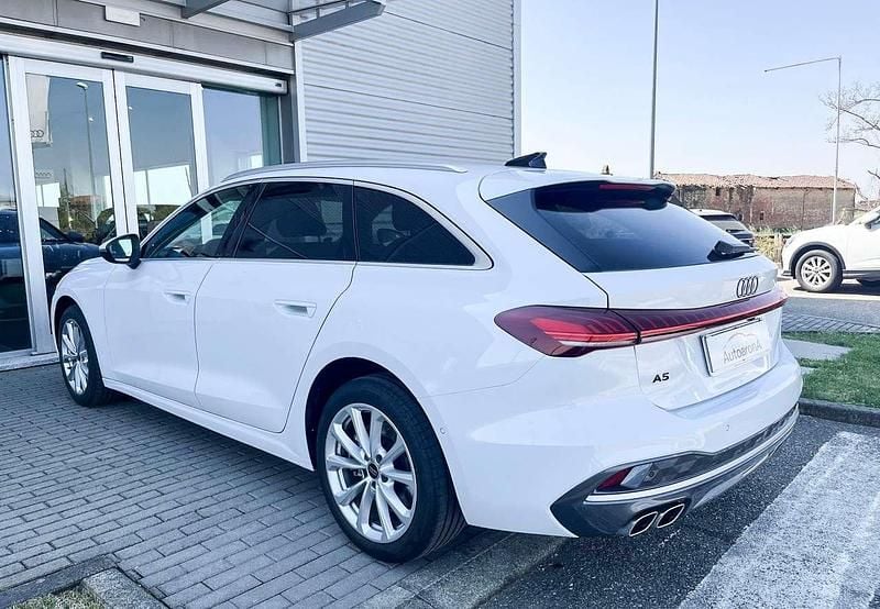 Usata Audi A5 Advanced Plus 204 CV (150 kW) 2025 Bianco ghiaccio Station wagon