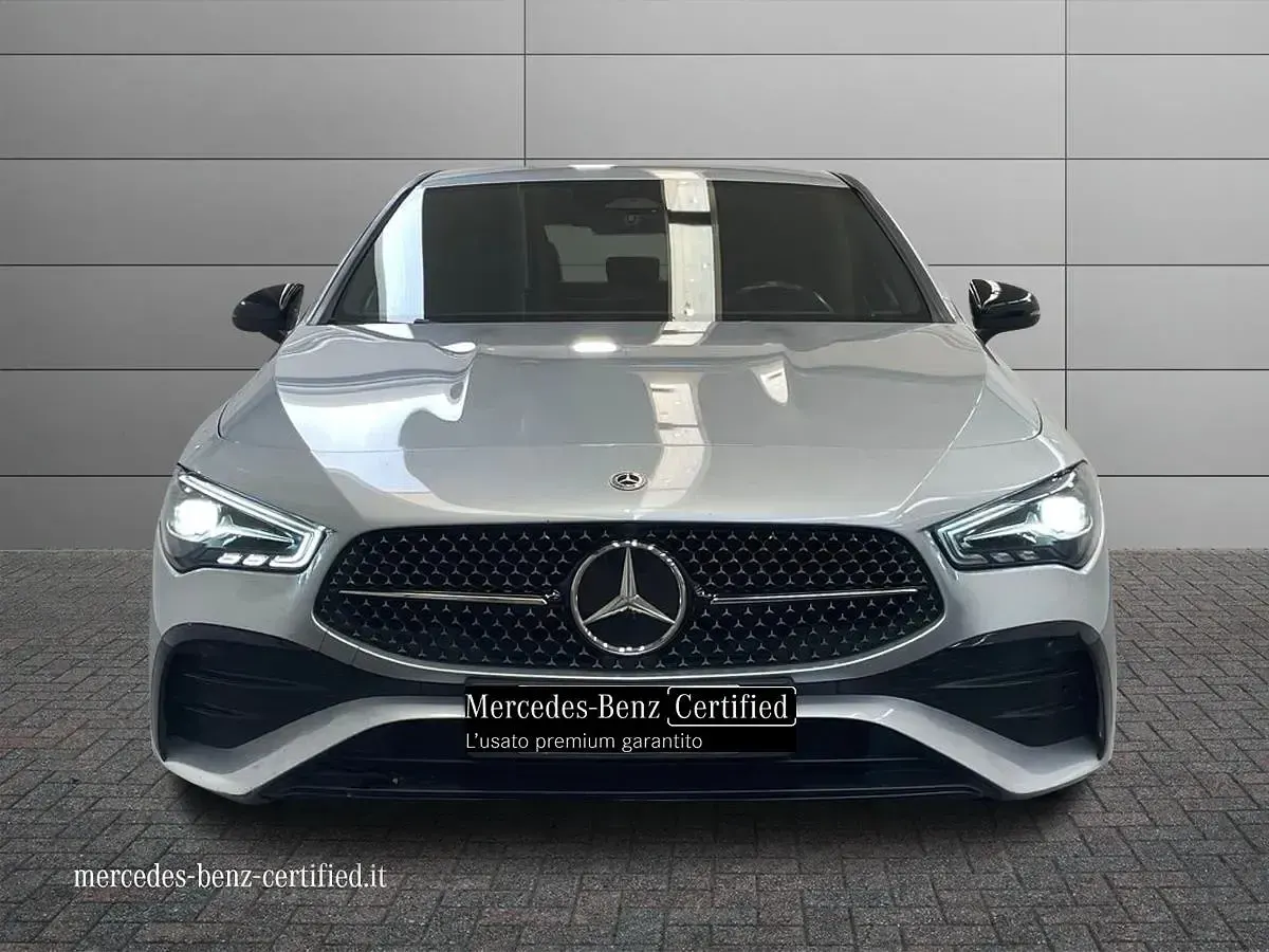 Usata Mercedes CLA200 Advanced Plus 150 CV (110 kW) 2023 Grigio chiaro metallizzato Coupé