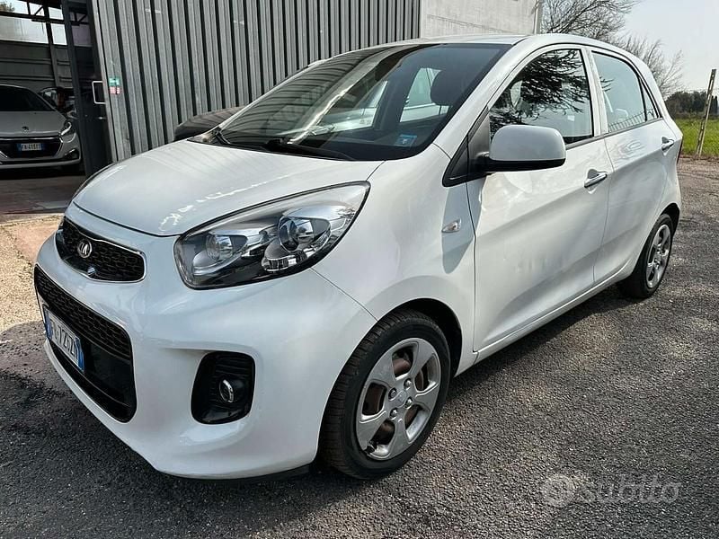 Usata Kia Picanto 67 CV (49 kW) 2016 Bianco Utilitaria