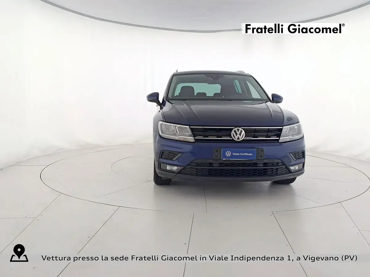 Usata VW Tiguan Business 116 CV (85 kW) 2018 H7 atlantic blue metallizzato SUV