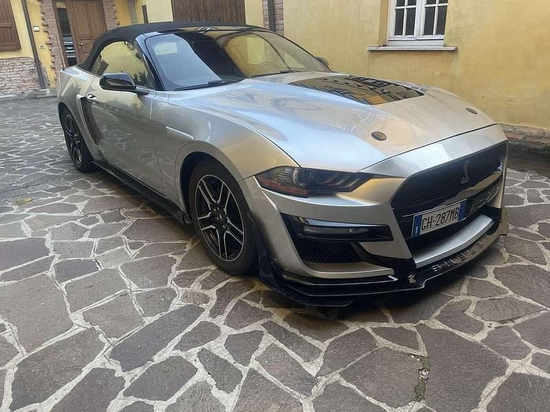 Occasion Ford Mustang 317 PK (233 kW) 2018 Zilver Cabriolet