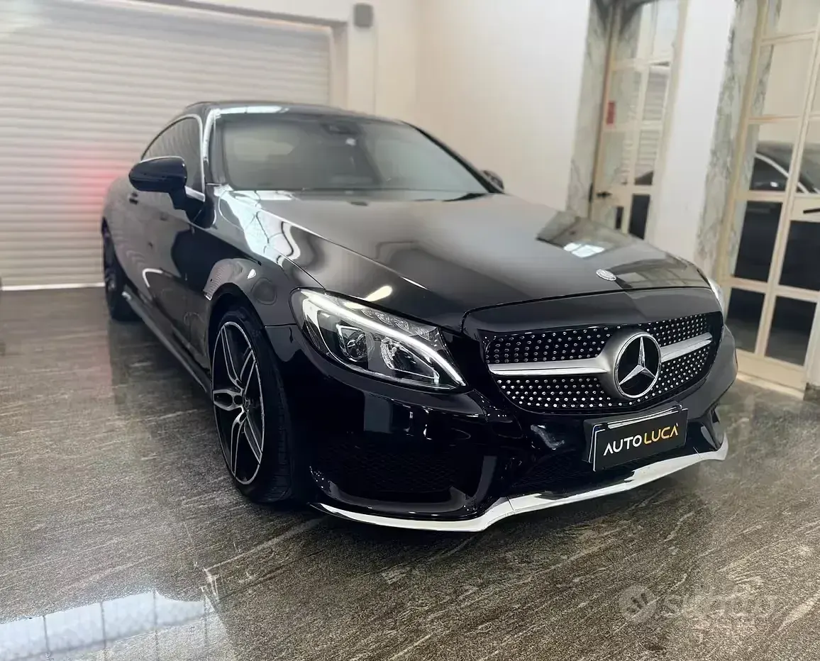 Usata Mercedes C250 Executive 204 CV (150 kW) 2016 Nero Coupé