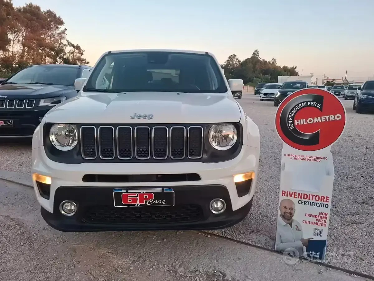 Usata Jeep Renegade 130 CV (95 kW) 2021 Bianco SUV
