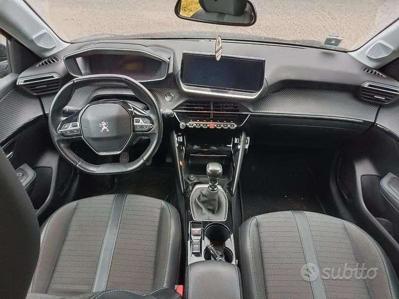 Usata Peugeot 208 S 101 CV (74 kW) 2020 Nero Utilitaria