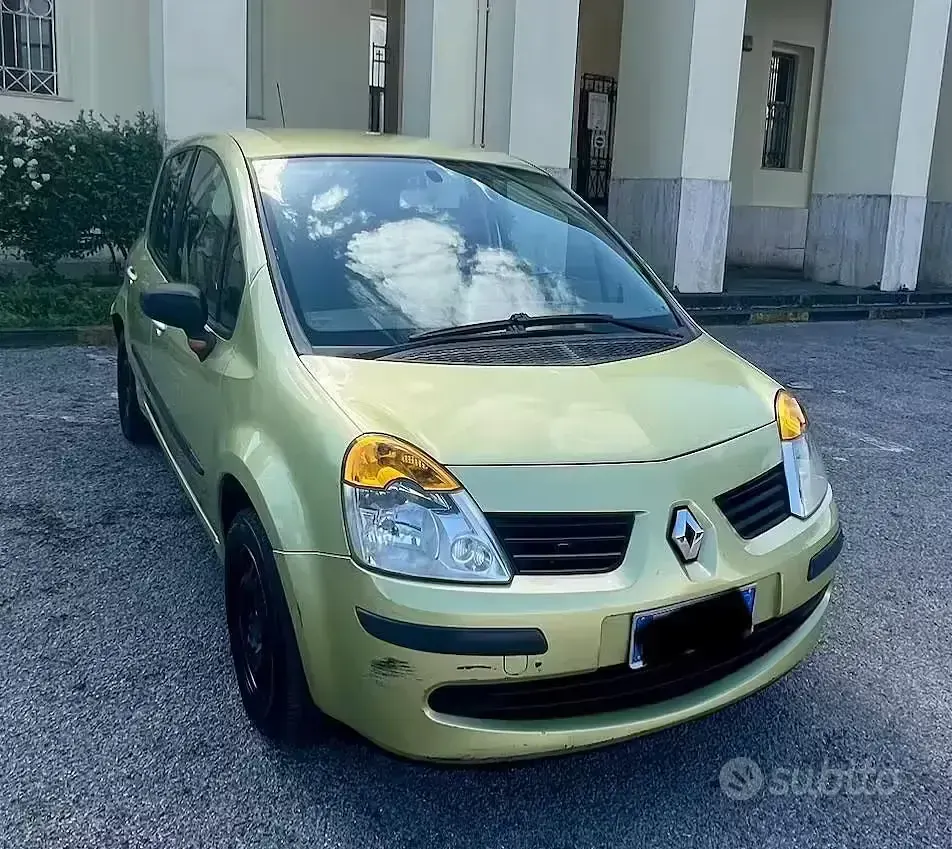 Usata Renault Modus 82 CV (60 kW) 2005 Verde Monovolume