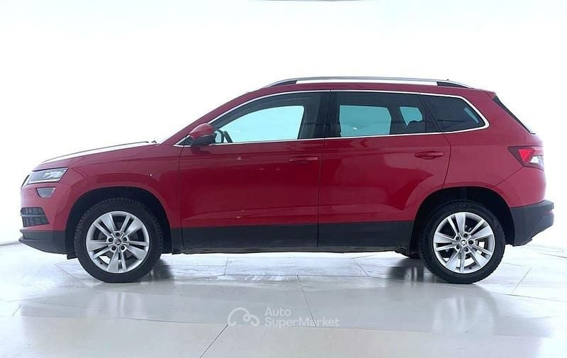 Usata Skoda Karoq Executive 116 CV (85 kW) 2021 Rosso SUV