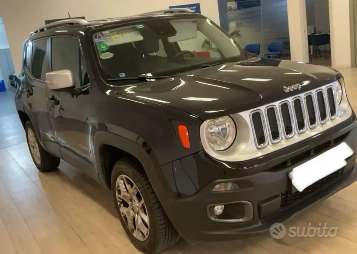 Usata Jeep Renegade 140 CV (102 kW) 2015 Nero SUV