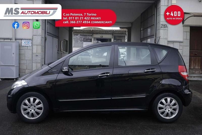Usata Mercedes A180 Avantgarde 109 CV (80 kW) 2007 Nero Utilitaria