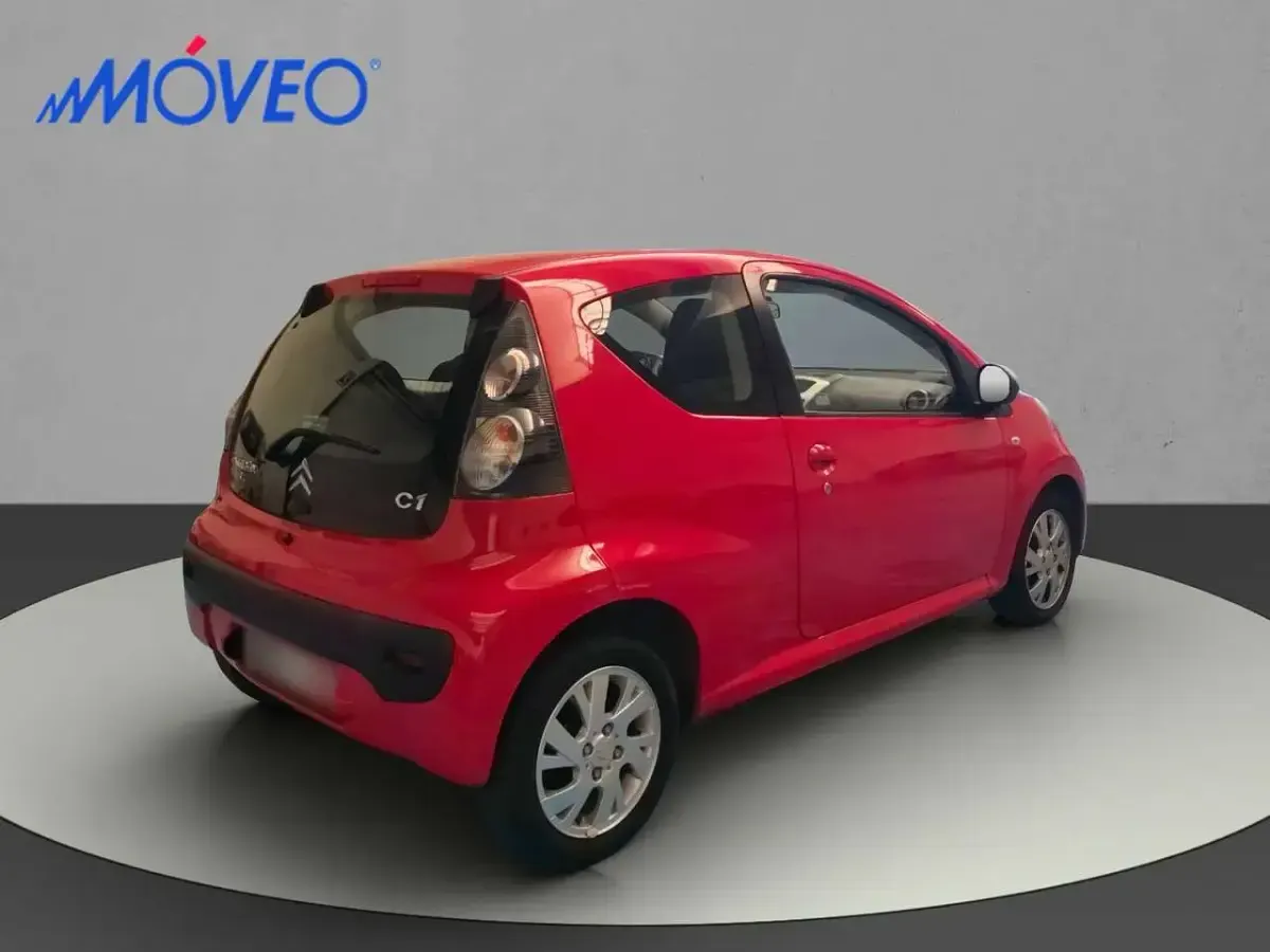 Usata Citroën C1 68 CV (50 kW) 2010 Rosso Utilitaria