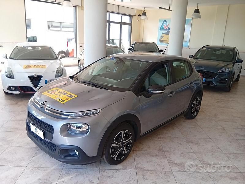 Grigio Usata 2020 Citroën C3 Feel Due volumi | 10.890 € (Cara) - Immagine 1/4