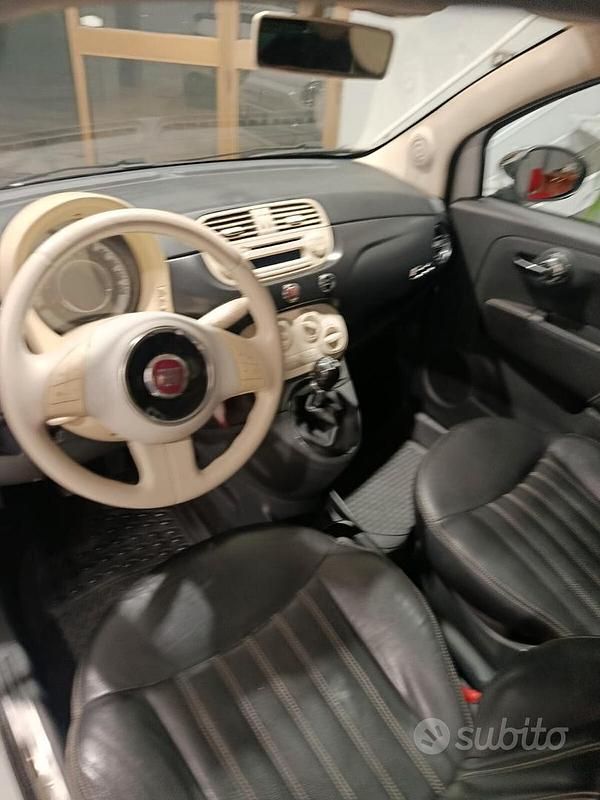 Usata Fiat 500 Sport 69 CV (50 kW) 2008 Bianco Berlina