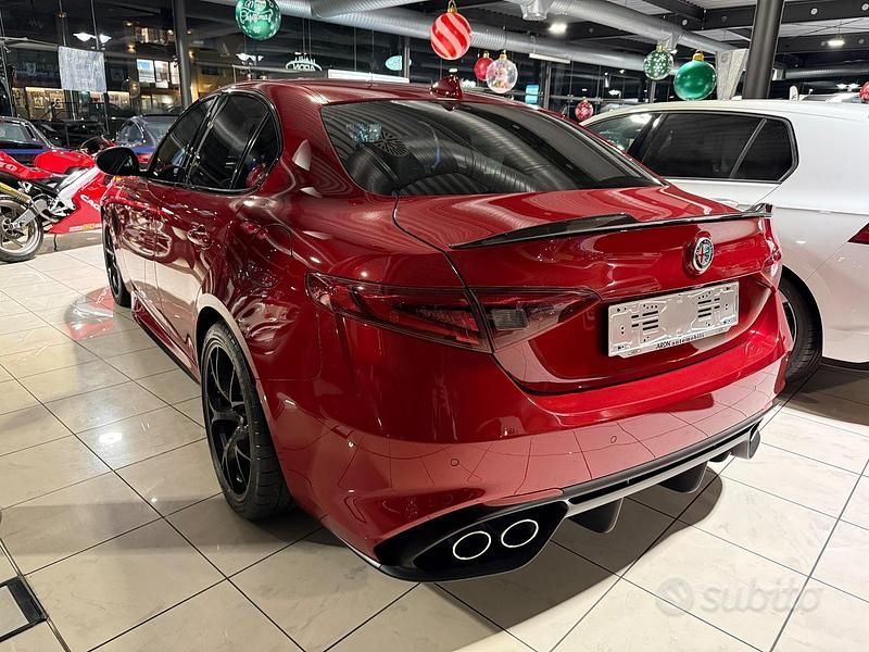 Usata Alfa Romeo Giulia Quadrifoglio 510 CV (375 kW) 2019 Rosso Berlina