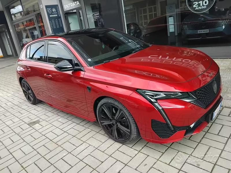 Usata Peugeot 308 GT 131 CV (96 kW) 2022 Rosso Berlina