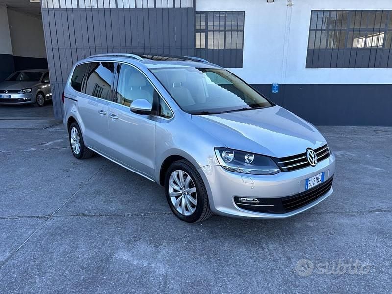 Usata VW Sharan Highline 140 CV (102 kW) 2012 Grigio Monovolume