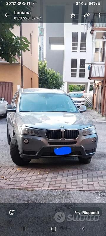 Usata BMW X3 2012 Grigio SUV