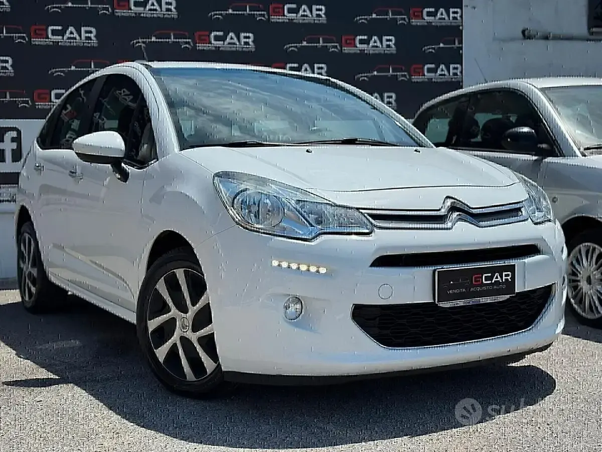 Usata Citroën C3 Exclusive 82 CV (60 kW) 2016 Bianco Berlina