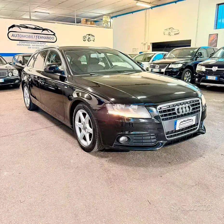 Usata Audi A4 140 CV (102 kW) 2009 Nero Station wagon