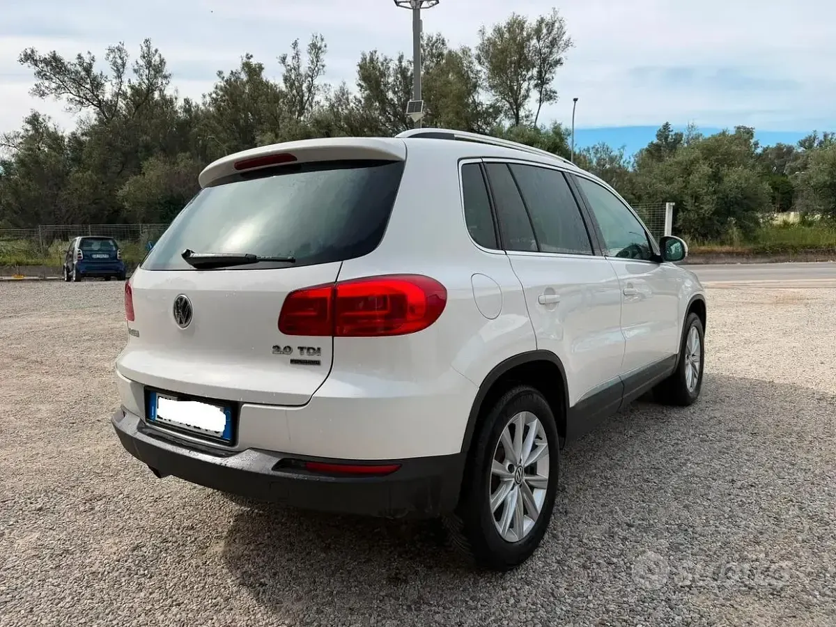 Usata VW Tiguan Sportline 140 CV (102 kW) 2012 Bianco SUV